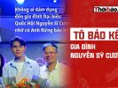 TÔ BẢO KÊ GIA ĐÌNH NGUYỄN SỸ CƯƠNG? 