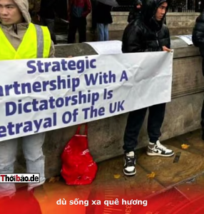 CỘNG ĐỒNG VIỆT TẠI ANH BIỂU TÌNH CHỐNG TÔ LÂM: KHÔNG IM LẶNG TRƯỚC BẤT CÔNG!