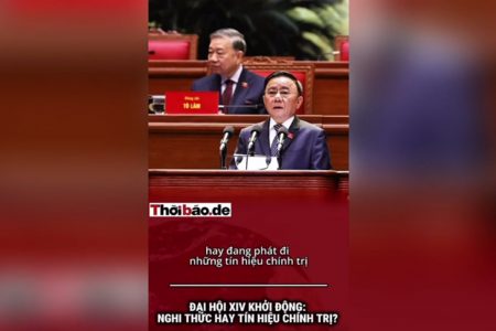 ĐẠI HỘI XIV KHỞI ĐỘNG: NGHI THỨC HAY TÍN HIỆU CHÍNH TRỊ?