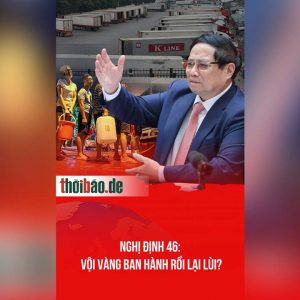 NGHỊ ĐỊNH 46: VỘI VÀNG BAN HÀNH RỒI LẠI LÙI?