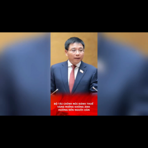 BỘ TÀI CHÍNH NÓI ĐÁNH THUẾ VÀNG MIẾNG KHÔNG ẢNH HƯỞNG ĐẾN NGƯỜI DÂN