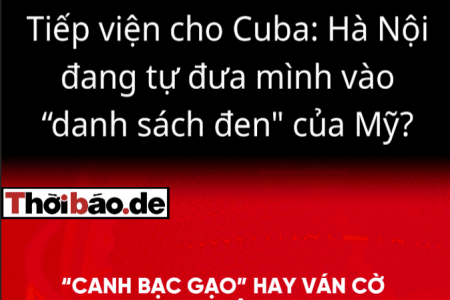 “Canh Bạc Gạo” Hay Ván Cờ Ngoại Giao: Việt Nam Đang Tự Trói Mình?