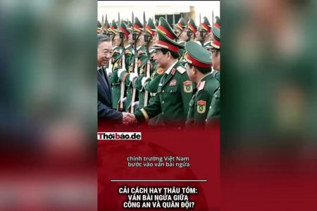 Cải cách hay thâu tóm: Ván bài ngửa giữa Công an và Quân đội?