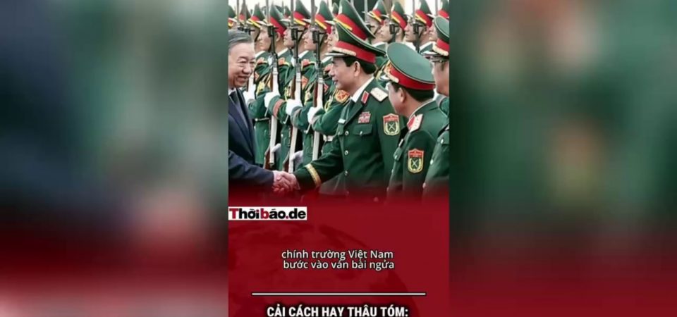 Cải cách hay thâu tóm: Ván bài ngửa giữa Công an và Quân đội?