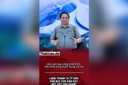 Long Thành 16 Tỷ USD: Sân Bay Cho Dân Hay Két Sắt Cho Quan?