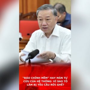 “Đảo chính mềm” hay màn tự cứu của hệ thống: vì sao Tô Lâm bị yêu cầu rời ghế?