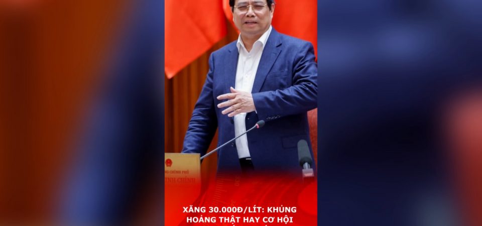 Xăng 30.000đ/lít: Khủng hoảng thật hay cơ hội cho nhóm lợi ích?