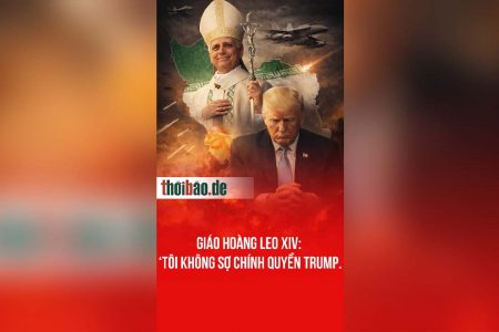 GIÁO HOÀNG LEO XIV: ‘TÔI KHÔNG SỢ CHÍNH QUYỀN TRUMP.