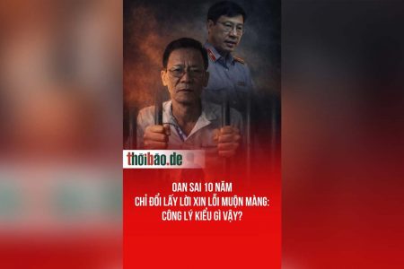 Oan sai 10 năm chỉ đổi lấy lời xin lỗi muộn màng: Công lý kiểu gì vậy?