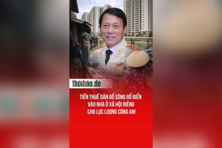 Tiền thuế dân đổ sông đổ biển vào nhà ở xã hội riêng cho lực lượng Công an!