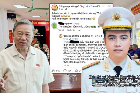 Công An Phường Ô Chợ Dừa dùng dữ liệu cá nhân dể doạ dân.