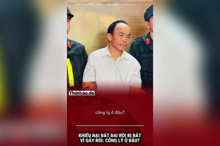 Khiếu nại đất đai rồi bị bắt vì gây rối: Công lý ở đâu?