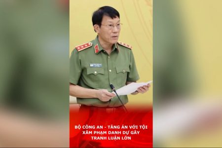 Bộ Công An – Tăng án với tội xâm phạm danh dự gây tranh luận lớn.