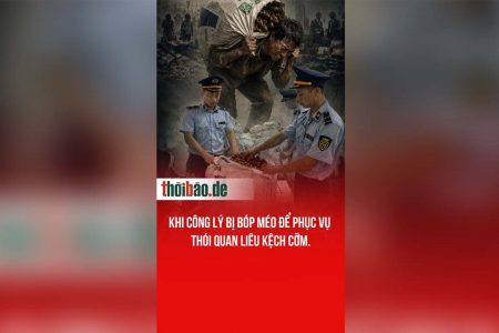 Khi công lý bị bóp méo để phục vụ thói quan liêu kệch cỡm.