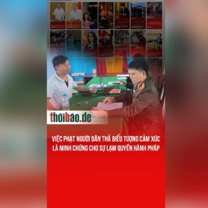 Việc phạt người dân thả biểu tượng cảm xúc là minh chứng cho sự lạm quyền hành pháp