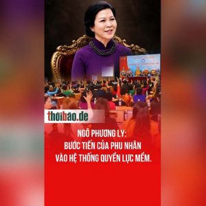 Ngô Phương Ly: Bước tiến của phu nhân vào hệ thống quyền lực mềm.