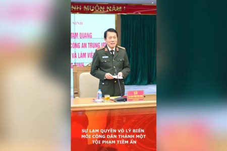 Sự lạm quyền vô lý biến mỗi công dân thành một tội phạm tiềm ẩn