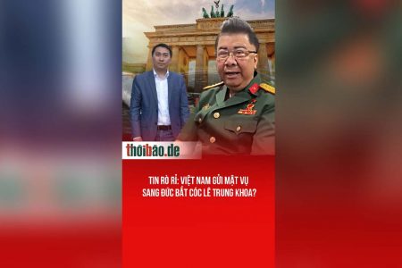 Tin rò rỉ: Việt Nam gửi mật vụ sang Đức bắt cóc Lê Trung Khoa?