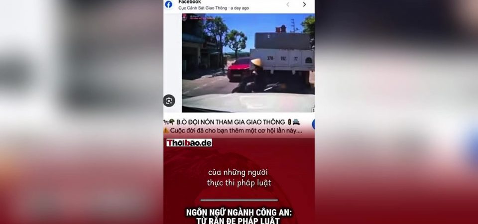 Ngôn ngữ ngành công an: Từ răn đe pháp luật sang miệt thị đồng bào