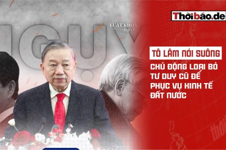 Tô Lâm nói suông: Chủ động loại bỏ tư duy cũ để phục vụ kinh tế đất nước