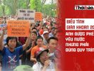 Biểu tình giàn khoan 2014: “Anh được phép yêu nước, nhưng phải đúng quy trình“