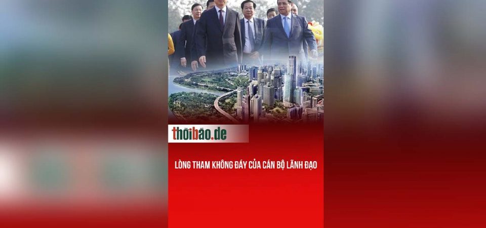 Lòng tham không đáy của cán bộ lãnh đạo