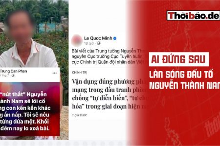Ai đứng sau làn sóng đấu tố Nguyễn Thành Nam?
