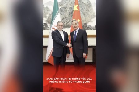 Iran sắp nhận hệ thống tên lửa phòng không từ Trung Quốc