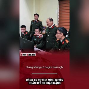Công an tự cho mình quyền phán xét dư luận mạng