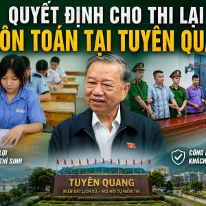 Quyết định cho thi lại môn Toán tại Tuyên Quang