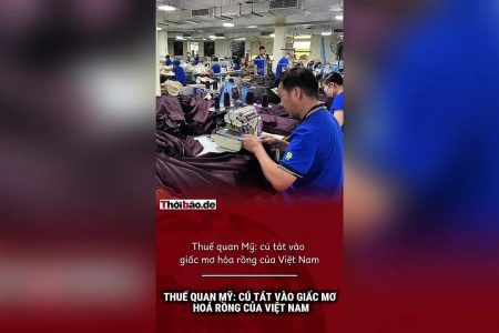 Thuế quan Mỹ: Cú tát vào giấc mơ hóa rồng của Việt Nam