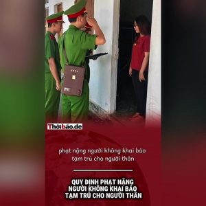 Quy định phạt nặng người không khai báo tạm trú cho người thân