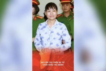 Bà Cấn Thị Thêu bị từ chối điều trị bệnh