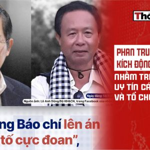 Phan Trung Can: Kích động đám đông nhằm triệt hạ uy tín cá nhân và tổ chức