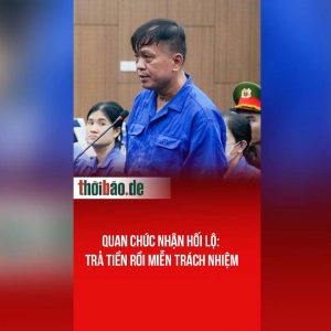 Quan chức nhận hối lộ: Trả tiền rồi miễn trách nhiệm