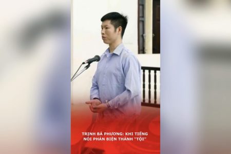 Trịnh Bá Phương: Khi tiếng nói phản biện thành “tội”