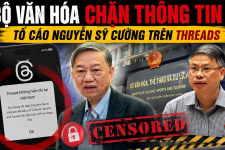 Le ministère de la Culture bloque les informations dénonçant Nguyễn Sỹ Cường sur Threads