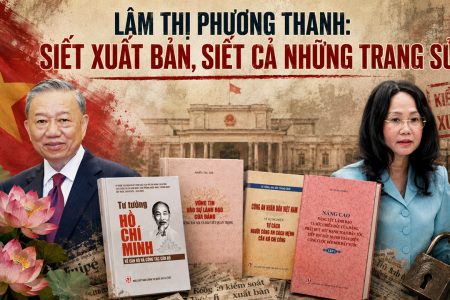 Lâm Thị Phương Thanh: Siết xuất bản, siết cả những trang sử