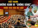 Vietnam : quand les actes « anti-Parti » font leur apparition dans un projet de loi