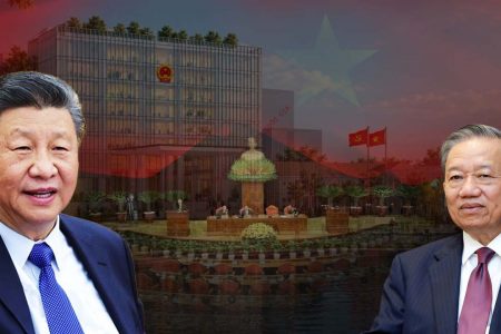 Vì sao Quốc huy Trung Quốc xuất hiện trên phối cảnh trụ sở mới Hà Nội ở Hồ Gươm?