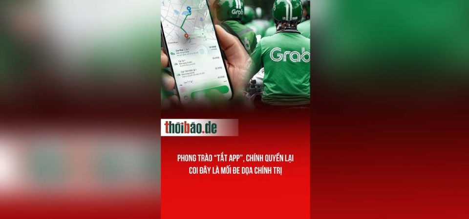 Phong trào “tắt app”, chính quyền lại coi đây là mối đe dọa chính trị
