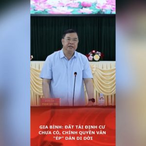 Gia Bình: Đất tái định cư chưa có, chính quyền vẫn “ép” dân di dời
