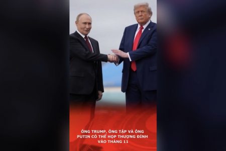 Ông Trump, ông Tập và ông Putin có thể họp thượng đỉnh vào tháng 11