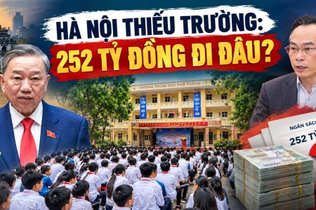 Hà Nội thiếu trường: 252 tỷ đồng đi đâu?