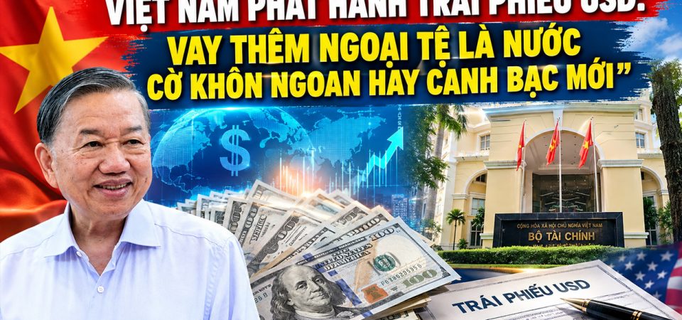 Việt Nam phát hành trái phiếu USD: Vay thêm ngoại tệ là nước cờ khôn ngoan hay canh bạc mới