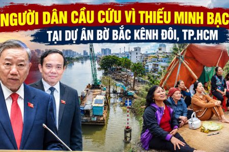 Người dân cầu cứu vì thiếu minh bạch tại dự án Bờ Bắc Kênh Đôi, TP.HCM