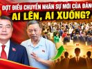 Đợt điều chuyển nhân sự mới của Đảng: Ai lên, ai xuống?
