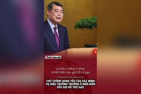 Thủ tướng Hưng yêu cầu xác minh vụ hiệu trưởng trường ở Điện Biên kêu gọi hỗ trợ gạo