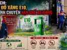 TP.HCM: Vừa đổ xăng E10, đã tính chuyện hạn chế xe xăng