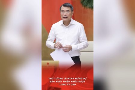 Thủ tướng Lê Minh Hưng dự báo xuất nhập khẩu vượt 1.000 tỷ USD